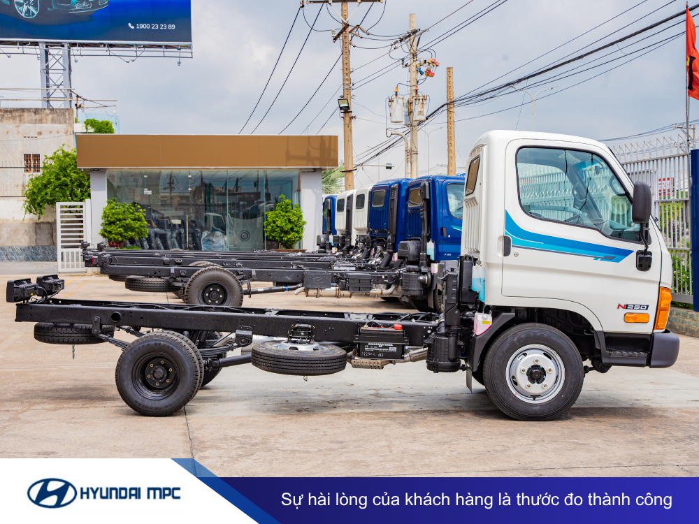 Giá bán Xe tải Hyundai Mighty N250 2.5T thùng 3.6 mét